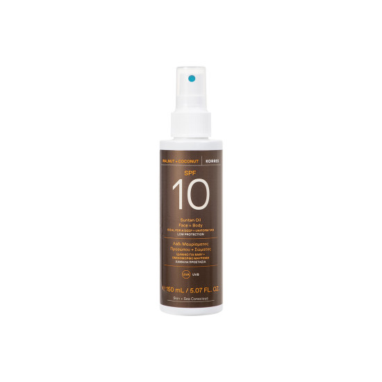 Suntan Oil Face & Body SPF10 150ml