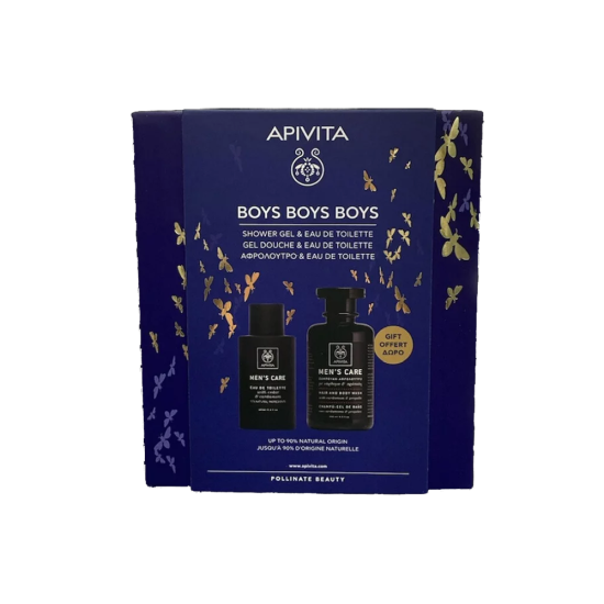 BOYS BOYS BOYS: MEN'S CARE EAU DE TOILETTE 100ML + ΔΩΡΟ MENS CARE ΣΑΜΠΟΥΑΝ-ΑΦΡΟΛΟΥΤΡΟ 250ML