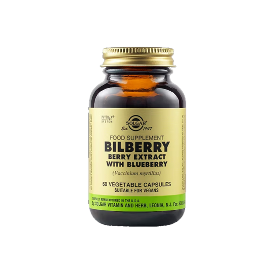 Bilberry Berry Extract With Blueberry 60VCaps