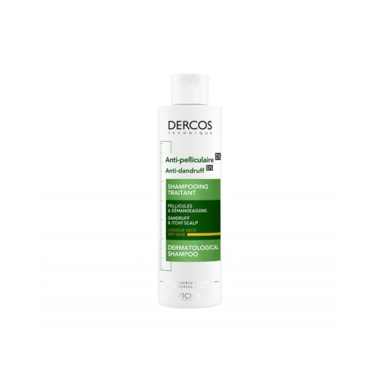 DERCOS ANTI-DANDRUFF SHAMPOO - DRY HAIR 200ML ΣΕ ΕΙΔΙΚΗ ΤΙΜΗ