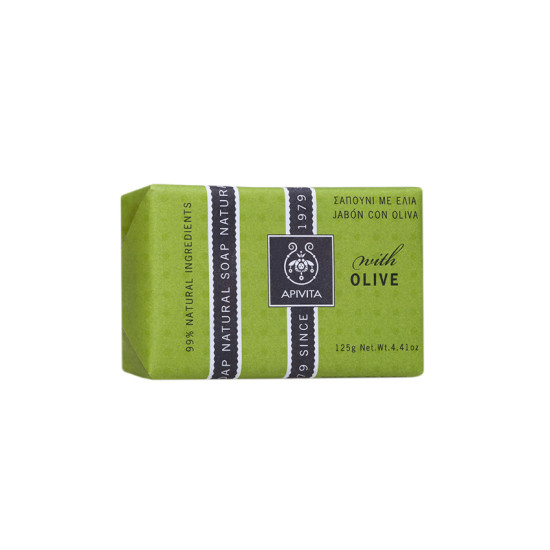 NATURAL SOAP ΕΛΙΑ 125GR