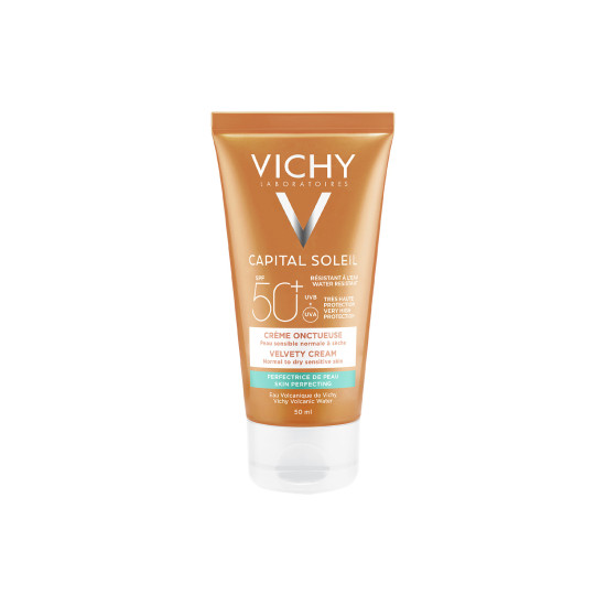 IDEAL SOLEIL CREME VISAGE SPF50+ ΜΕ ΒΕΛΟΥΔΙΝΗ ΥΦΗ 50ML