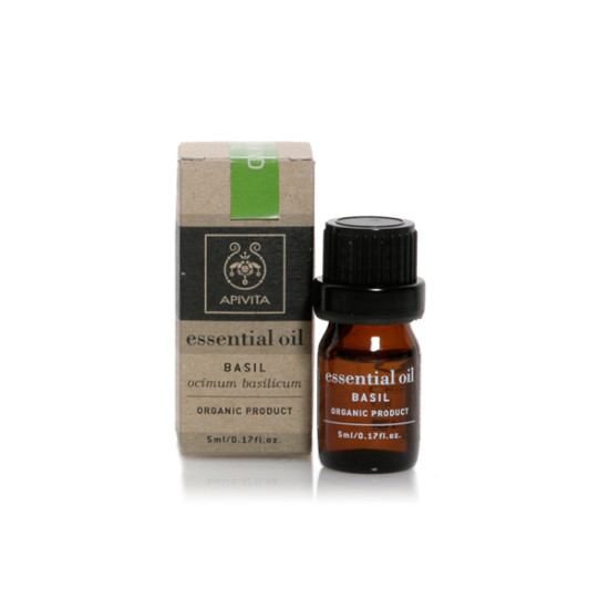 ESSENTIAL OIL BASIL 5ML