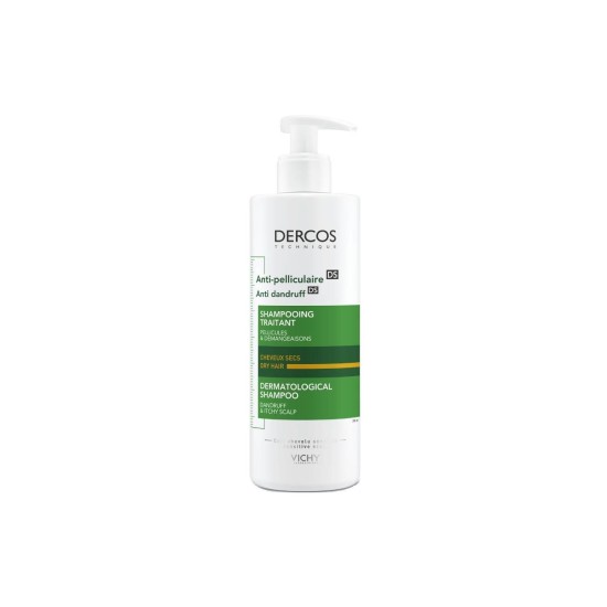 DERCOS ANTI-DANDRUFF SHAMPOO - DRY HAIR 390ML