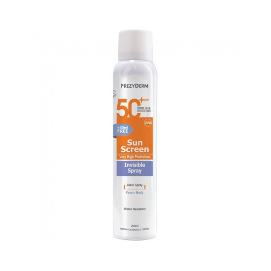 SUNSCREEN INVISIBLE SPRAY SPF50+ 200ML