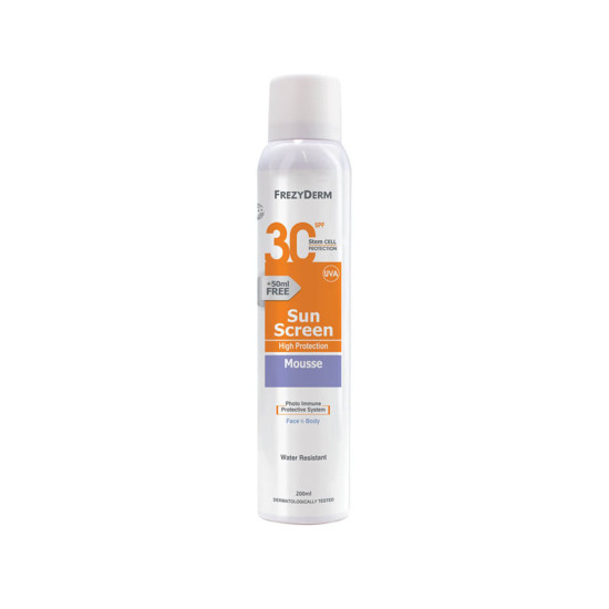 SUN SCREEN MOUSSE SPF30 200ML