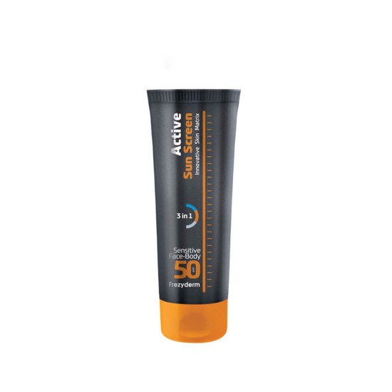 ACTIVE SUN SCREEN SENSITIVE FACE - BODY SPF50 150ML