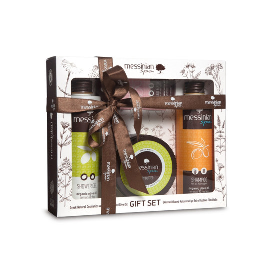 GIFT SET LEMON & FIG: ΑΦΡΟΛΟΥΤΡΟ 300ML + ΒΟΥΤΥΡΟ ΣΩΜΑΤΟΣ 250ML + ΣΑΜΠΟΥΑΝ ΣΙΤΑΡΙ & ΜΕΛΙ 300ML