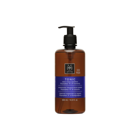 MEN'S TONIC SHAMPOO ΚΑΤΑ ΤΗΣ ΤΡΙΧΟΠΤΩΣΗΣ ΓΙΑ ΑΝΔΡΕΣ ΜΕ HIPPOPHAE TC & ΔΕΝΔΡΟΛΙΒΑΝΟ 500ML