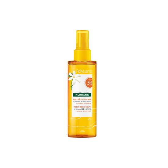 POLYSIANES HUILE SECHE AU MONOI & TAMANU SPF30 200ML