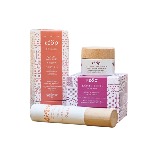 GIFT PACK REVIVE REPAIR: SOOTHING BODY BALM 50ML + CALM REVIVE ARNICA BODY OIL 50ML