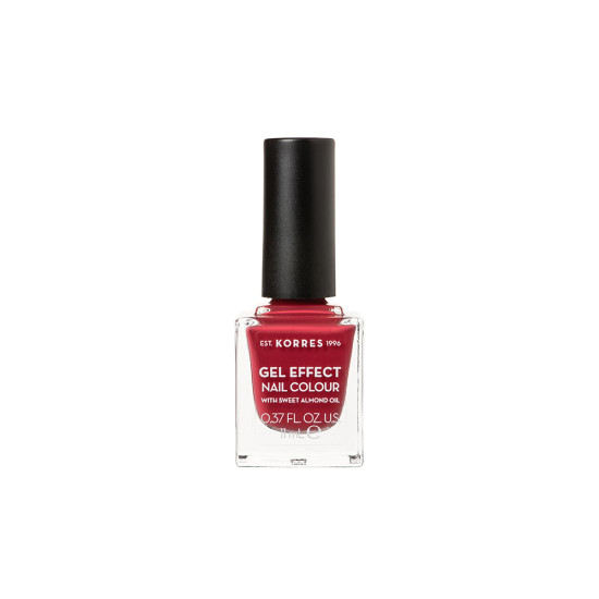 GEL EFFECT NAIL COLOUR No52 ETERNITY RED ROSE 11ML