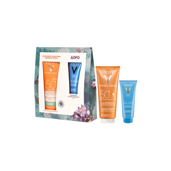 CAPITAL SOLEIL HYDRATANT LAIT SPF50+ 300ML + ΔΩΡΟ IDEAL SOLEIL AFTER SUN LAIT APAISANT 100ML