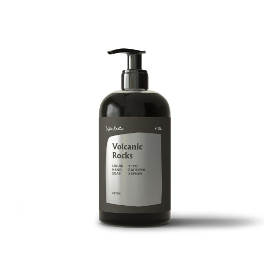 VOLCANIC ROCKS DETOX LIQUID HAND SOAP 500ML