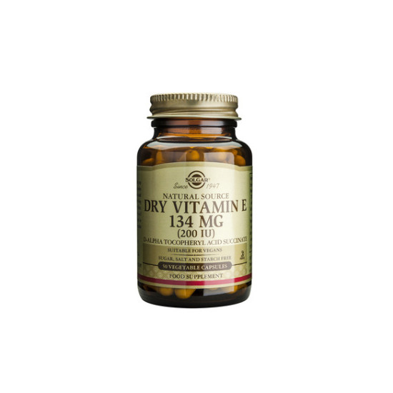 DRY VITAMIN E 134MG 200IU 50SOFTGELS