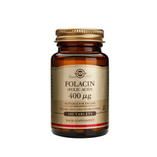 FOLACIN (FOLIC ACID) 400MCG 100TABS