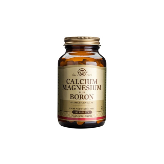 CALCIUM MAGNESIUM PLUS BORON 100TABS