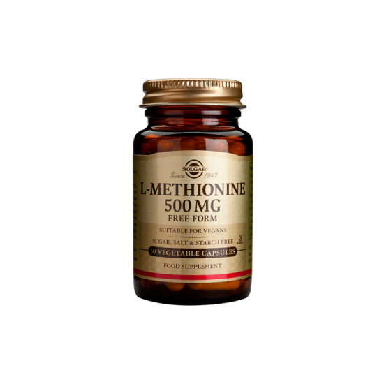 L-METHIONINE 500MG 30VCAPS