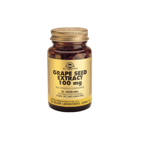 GRAPE SEED EXTRACT 100MG 30VCAPS