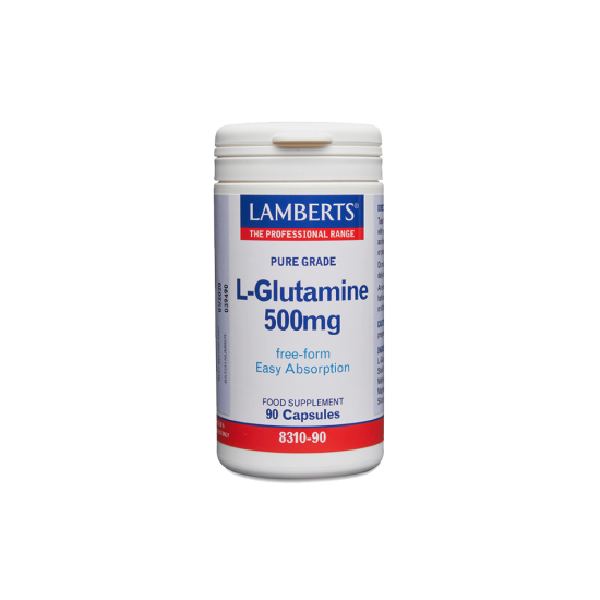 L GLUTAMINE 500MG 90CAPS