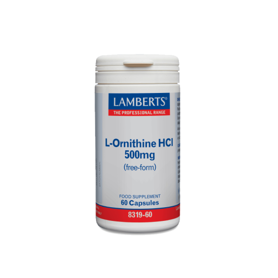 L-ORNITHINE 500MG 60CAPS