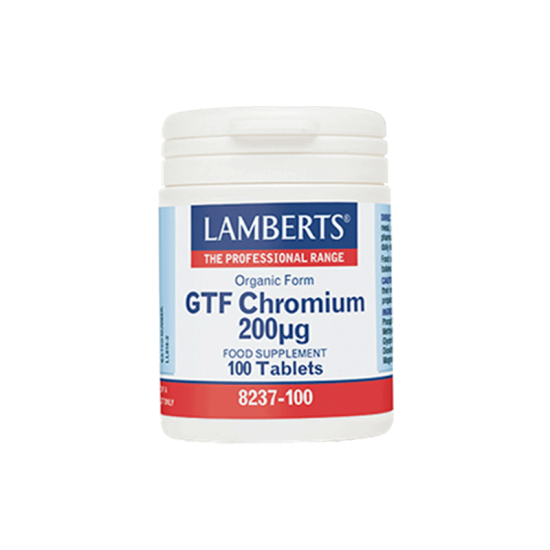 GTF CHROMIUM 200MCG 100TABS