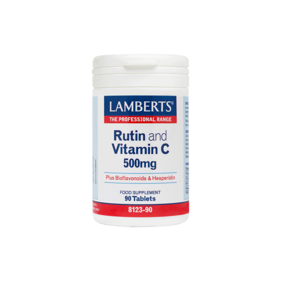 RUTIN & VITAMIN C 500MG 90TABS