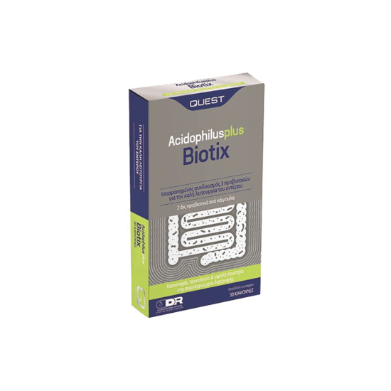 ACIDOPHILUS PLUS BIOTIX 30CAPS