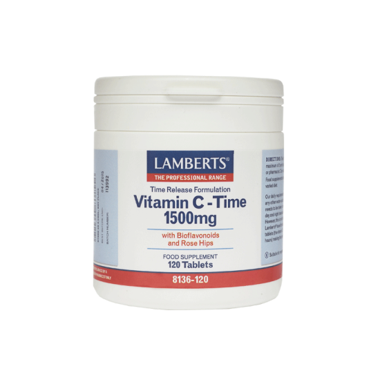 VITAMIN C TIME RELEASE 1500MG 120TABS