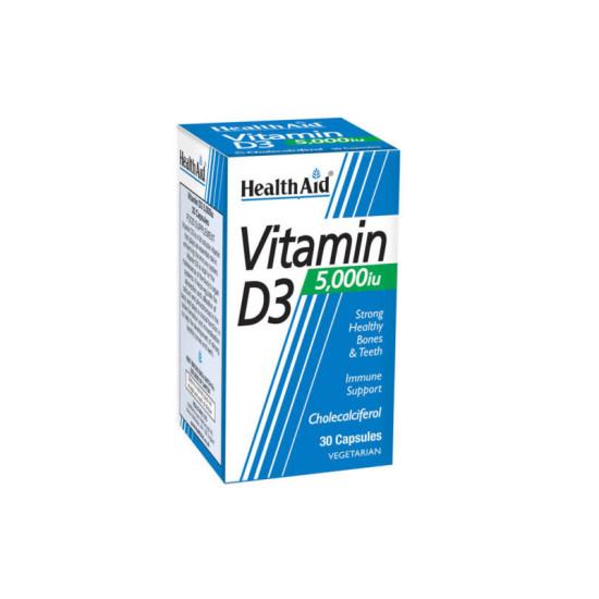 VITAMIN D3 5000IU 30VCAPS