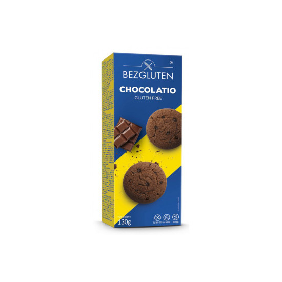 ΜΠΙΣΚΟΤΑ CHOCOLATIO ΧΩΡΙΣ ΓΛΟΥΤΕΝΗ 130GR