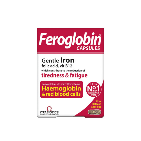 FEROGLOBIN SLOW RELEASE 30CAPS