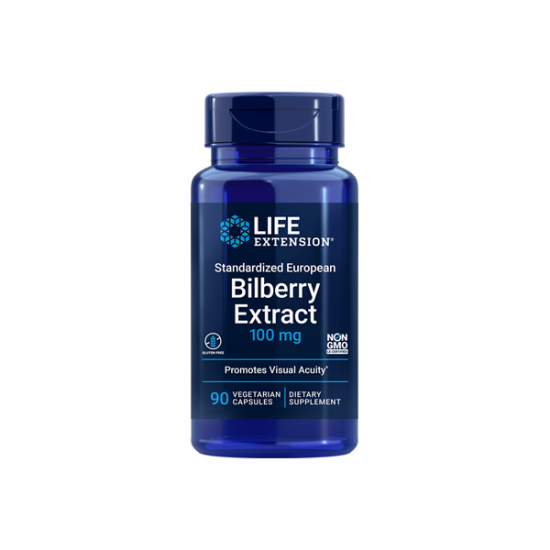 BILBERRY EXTRACT 100MG 90CAPS