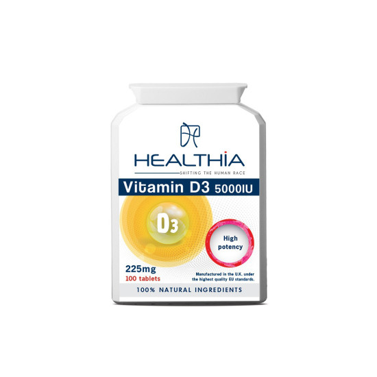 VITAMIN D3 5000IU 225MG 100TABS