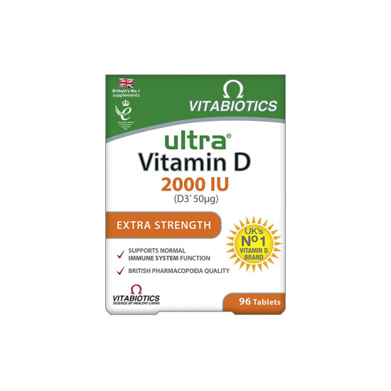 ULTRA VITAMIN D3 2000 IU 96TABS