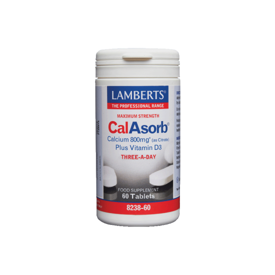 CALASORB CALCIUM 800MG & D3 60TABS