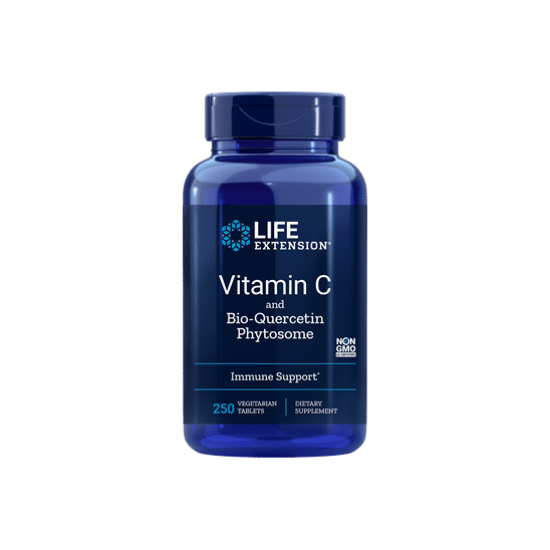 VITAMIN C AND BIO-QUERCETIN PHYTOSOME 250TABS