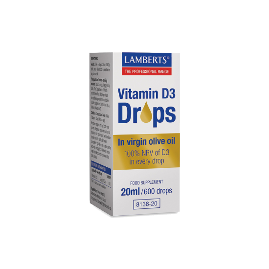 VITAMIN D3 DROPS 20ML