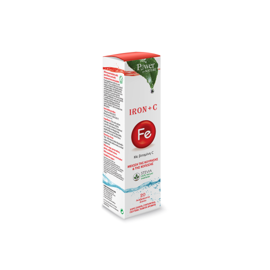 IRON + VITAMIN C STEVIA 20EFFERVTABS