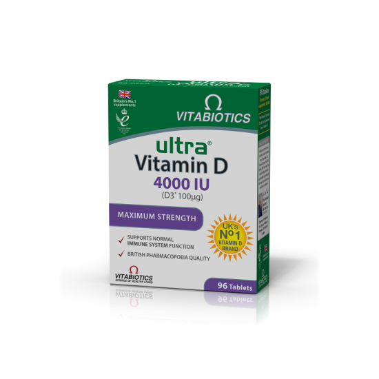 ULTRA VITAMIN D3 4000 IU 96TABS