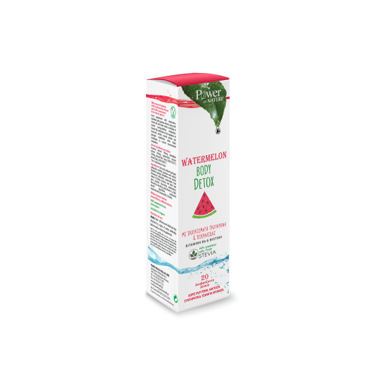 WATERMELON BODY DETOX STEVIA 20EFFERV TABS