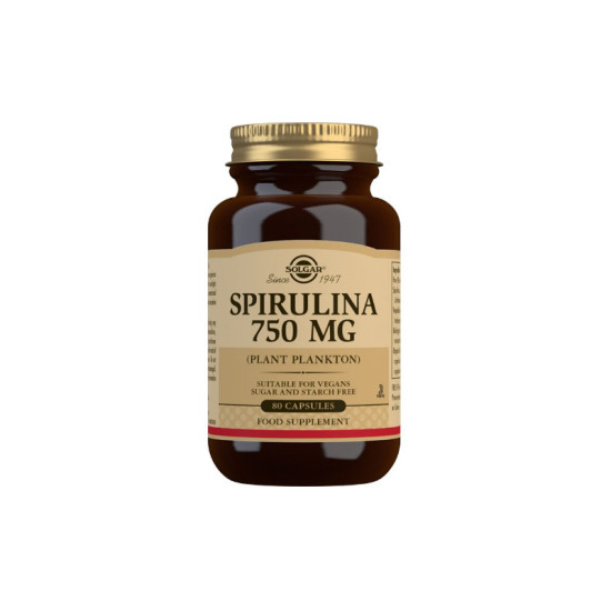 SPIRULINA 750MG 80VCAPS