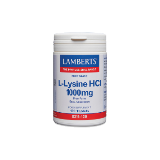 L-LYSINE 1000MG 120TABS