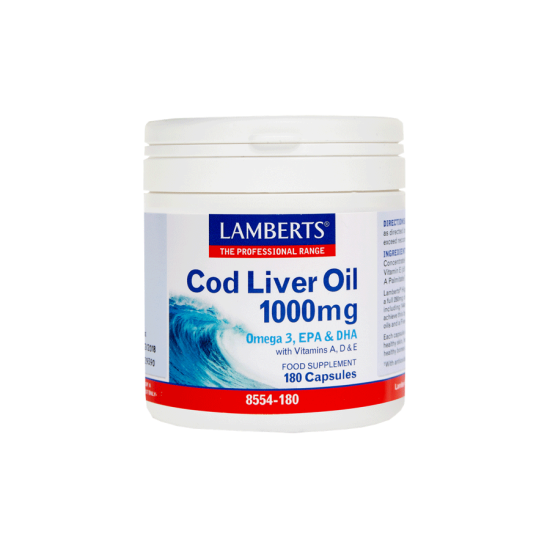 COD LIVER OIL 1000MG 180CAPS