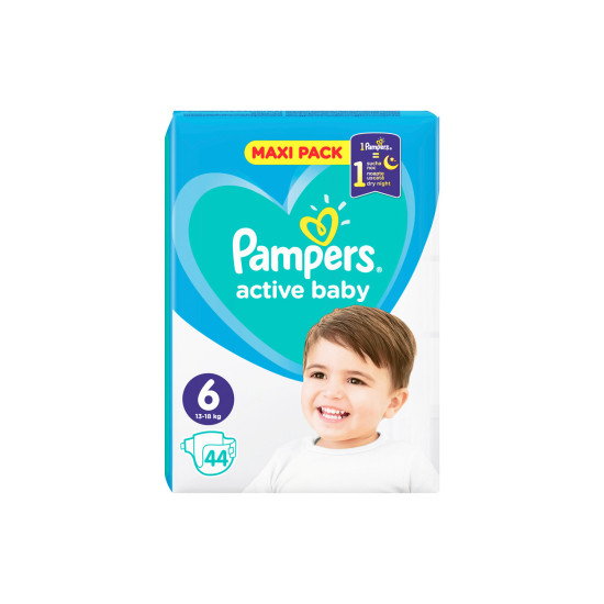 ACTIVE BABY No6 13-18KG 44ΤΕΜ MAXI PACK