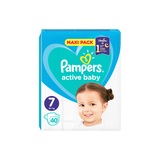 ACTIVE BABY No7 15+ KG 40ΤΕΜ MAXI PACK