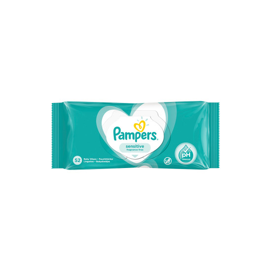 BABY WIPES SENSITIVE ΑΝΤΑΛΛΑΚΤΙKΟ 52ΤΕΜ