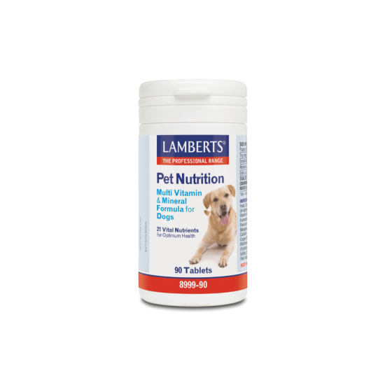 MULTI VITAMIN AND MINERAL FOR DOGS 90TABS