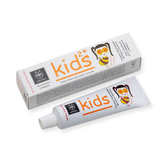 TOOTHPASTE KIDS 2+ ΡΟΔΙ & ΠΡΟΠΟΛΗ 50ML