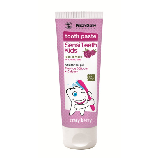 SENSITEETH KIDS TOOTHPASTE CRAZY BERRY 500PPM 50ML